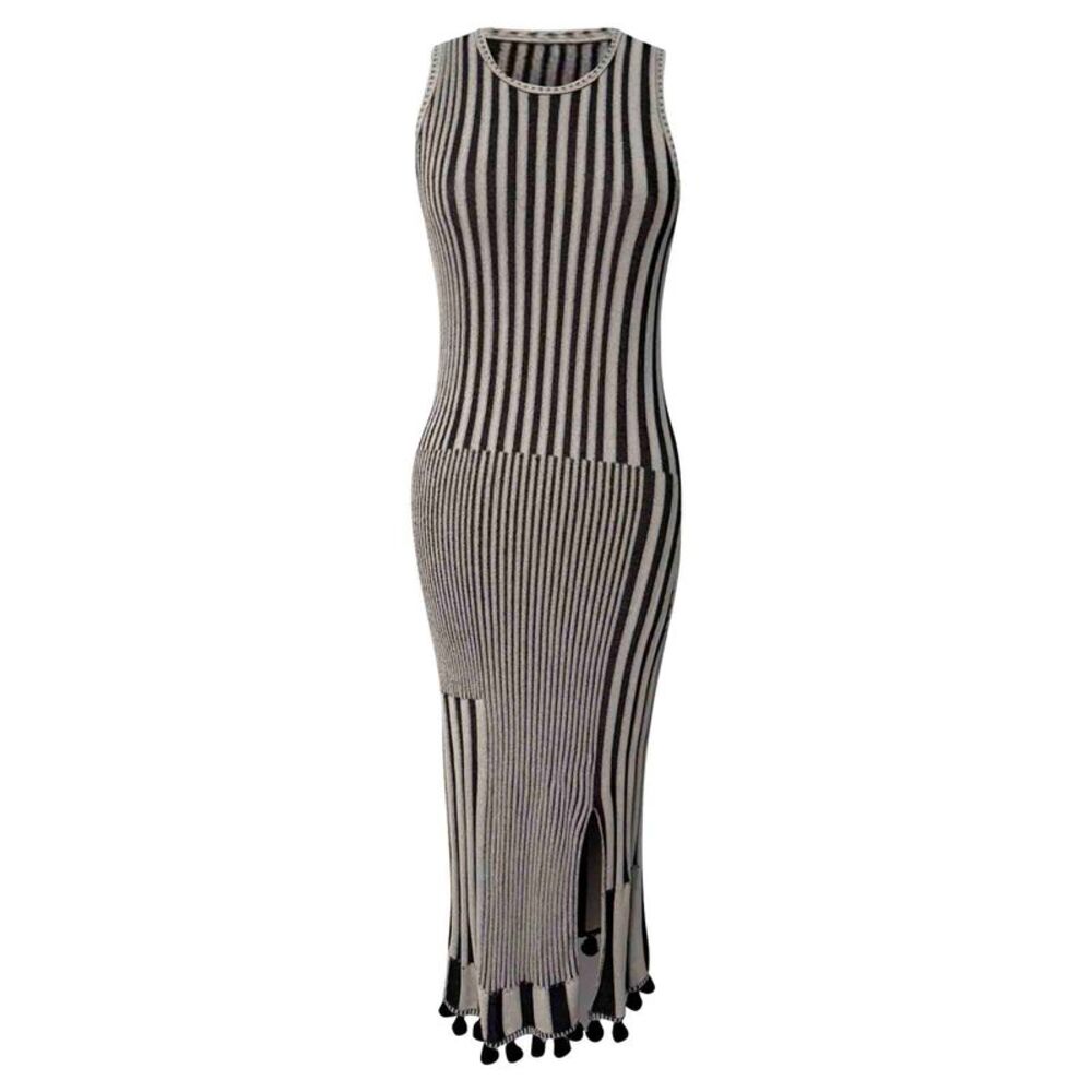 Altuzarra Striped Bandage Dress in Multicolor Viscose